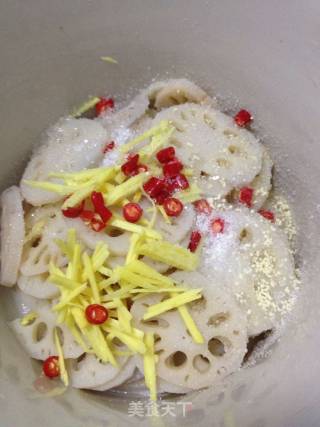 Cold Lotus Root recipe