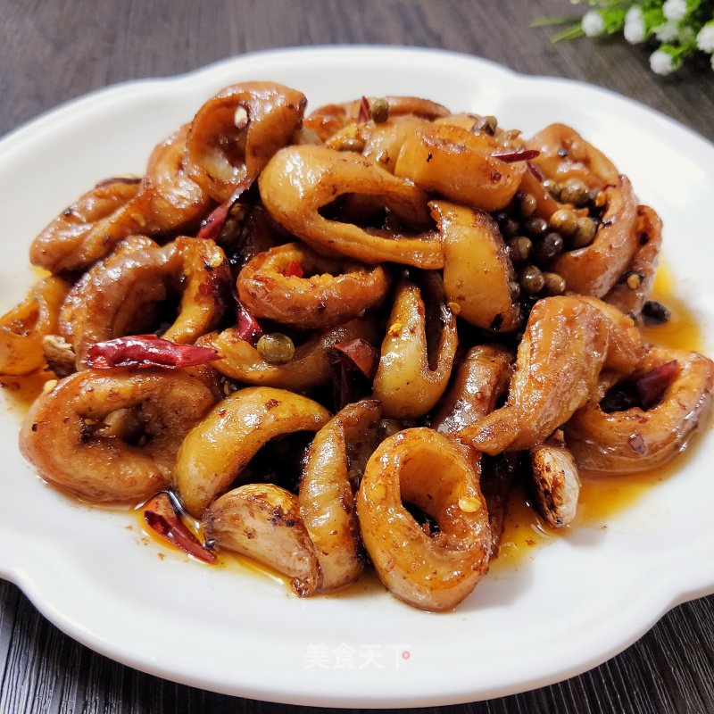 Stir Fried Soy Intestines recipe