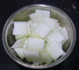 Winter Melon with Orange Juice recipe