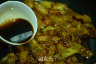 #trust之美#fish-flavored Eggplant recipe