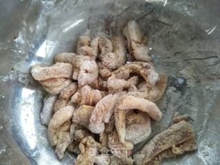 Fried Eggplant with Crispy Pork recipe