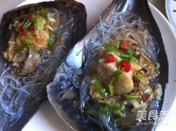 Steamed Scallops with Garlic Vermicelli recipe