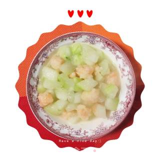 Shrimp Fried Winter Melon recipe