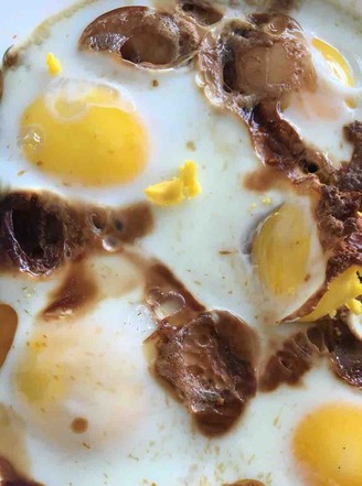 Microwave Version of Raw Baked Eggs