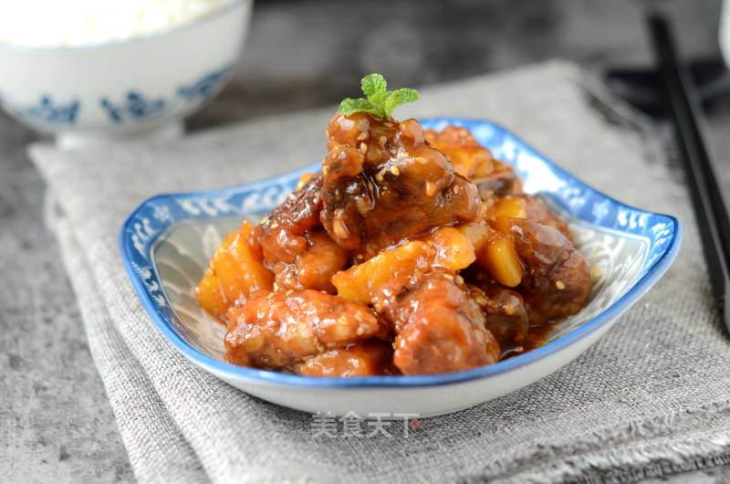 Pineapple Soup Pork Ribs recipe