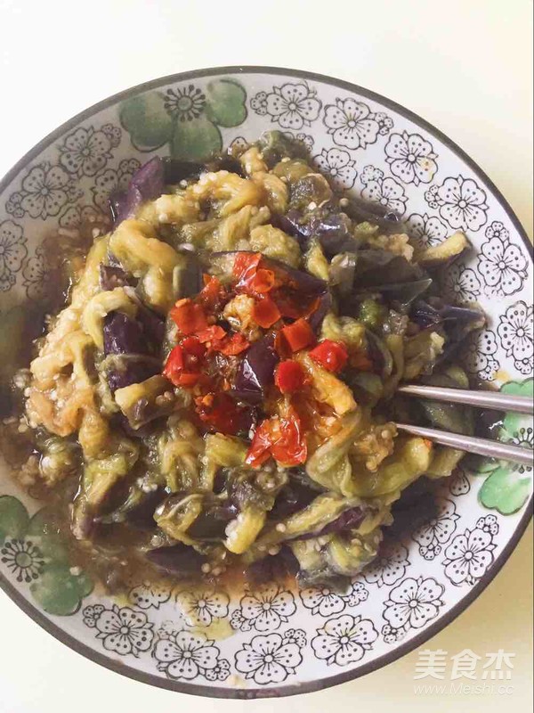 Shredded Eggplant with Cold Dressing recipe