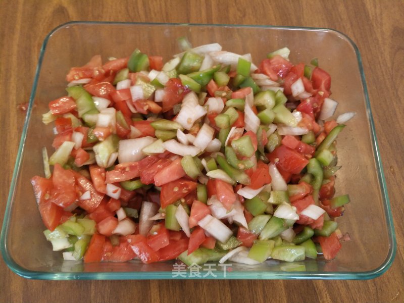 Green Peppers and Tomatoes recipe