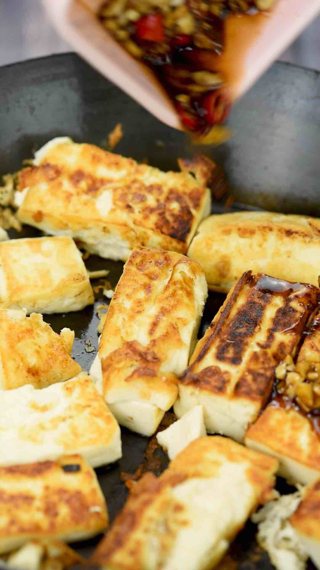 Pan-fried Soft Tofu recipe