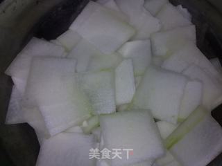 Winter Melon with Sour Plum Juice recipe