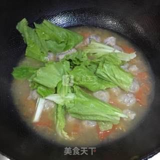 Tomato Fish Ball Soup recipe