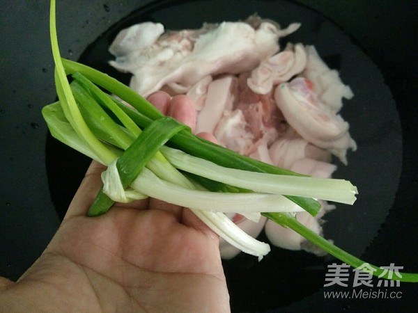 Lazy Version of Sha Ginger White Sliced Pork Knuckle recipe