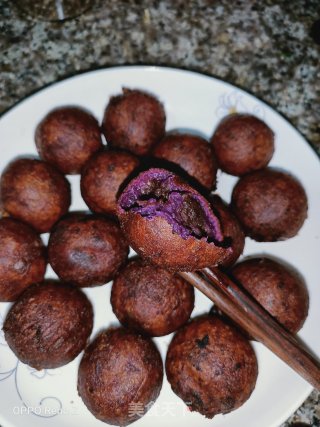 Purple Sweet Potato Ball recipe