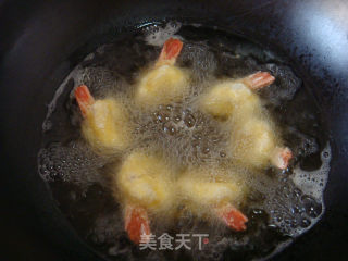 【tianjin】golden Rich Shrimp Balls recipe