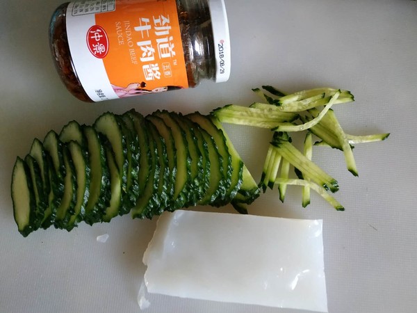 Cold Cucumber Vegetables recipe