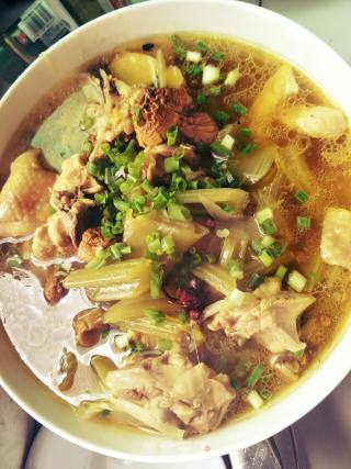 Agaricus Blazei Stewed Chicken recipe