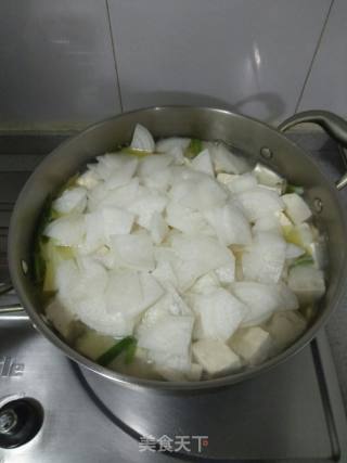 White Radish Stewed Tofu recipe