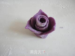 Purple Sweet Potato Rose recipe