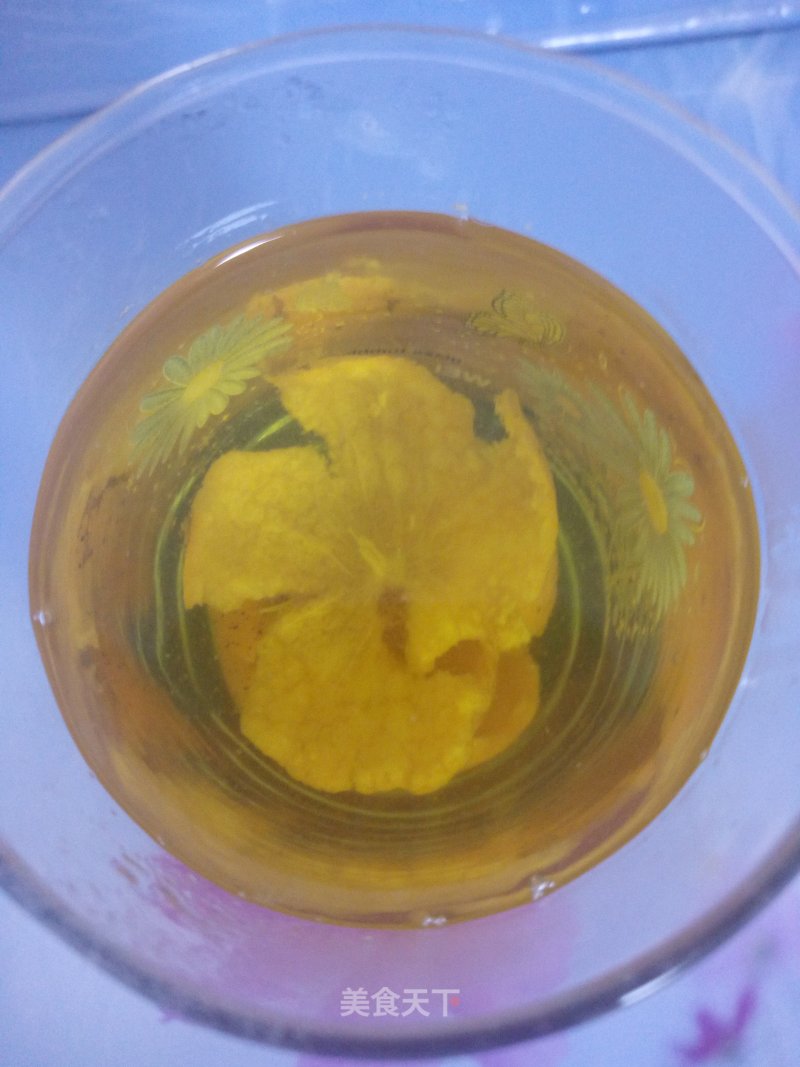 Kumquat Peel Rock Sugar Drink recipe