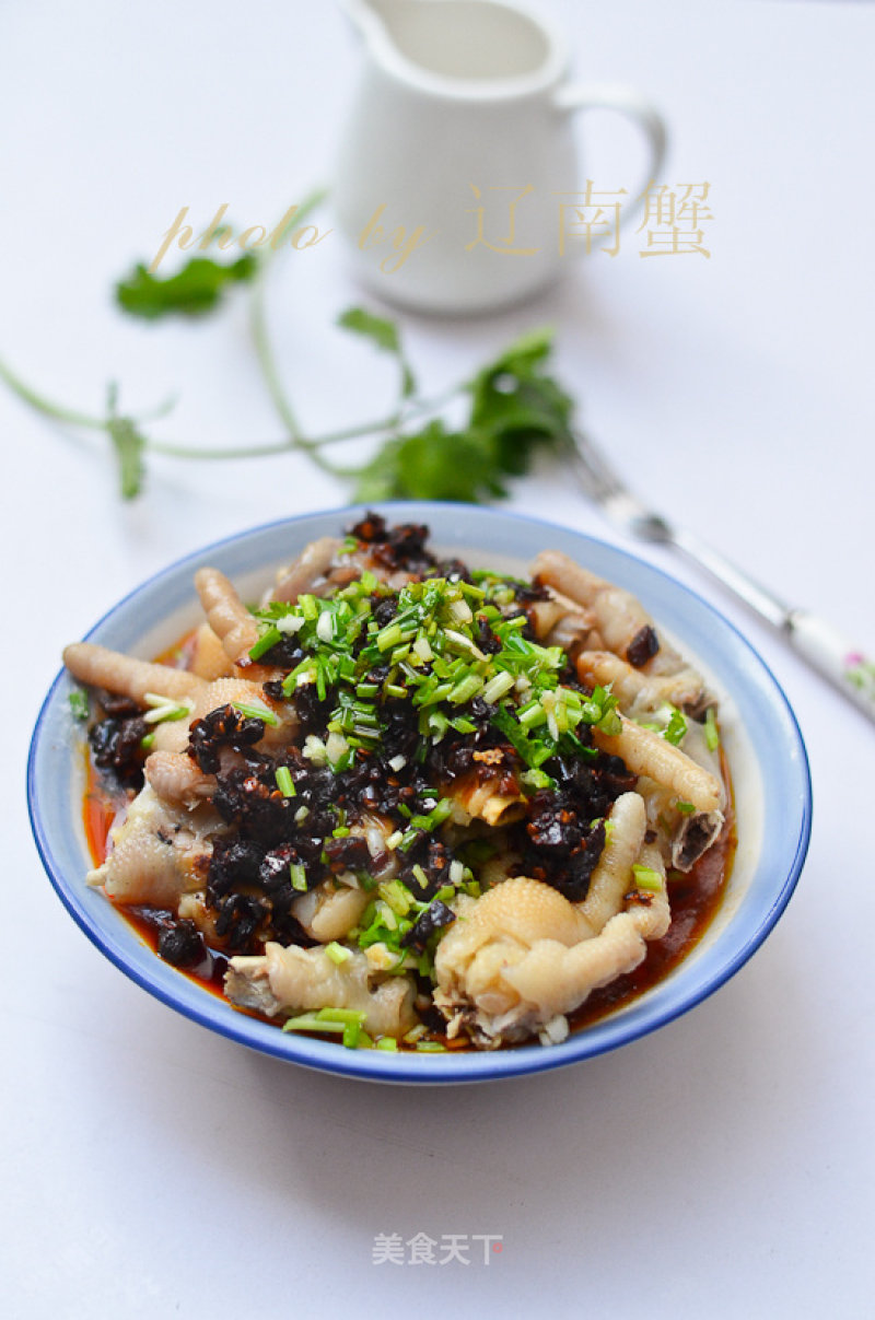 Steamed Chicken Feet with Sauce recipe