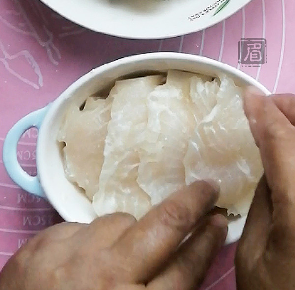 Steamed Fish Fillet Tofu with Chopped Pepper recipe