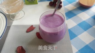 Purple Sweet Potato Coconut Milk Sago recipe