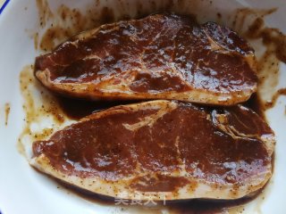 Broccoli Potato Black Pepper Steak recipe