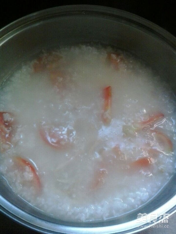 Tomato Pork Congee recipe