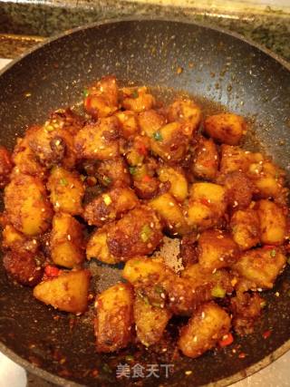 Sweet and Sour Spicy Potato Tuo Tuo recipe