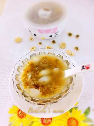 Chrysanthemum Mung Bean Lily Porridge recipe