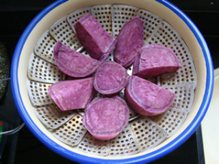 Purple Sweet Potato Milk Mousse recipe