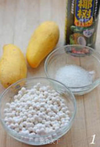 The Most Refreshing Summer Drink with Coconut Milk and Mango Sago recipe