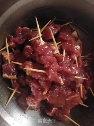 *reunion Dinner* Toothpick Beef recipe