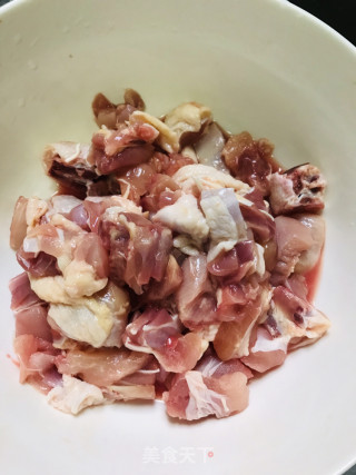 Braised Pork Belly Mushroom with Chicken Thigh recipe