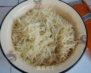 Fried Potato Shreds recipe
