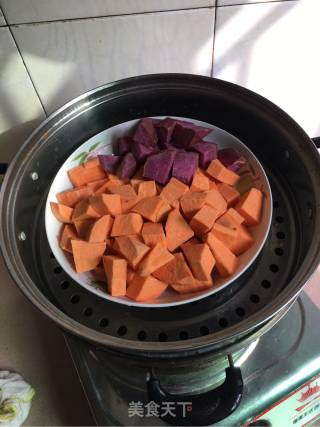 Sweet Potato Dumplings, Taro Dumplings recipe