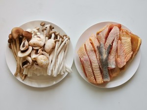 Mushroom Chicken Soup recipe