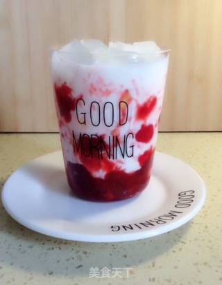 Dirty Strawberry Milk recipe