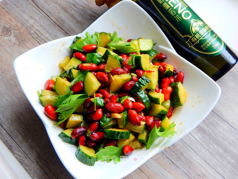 Cucumber Salad with Peanuts recipe