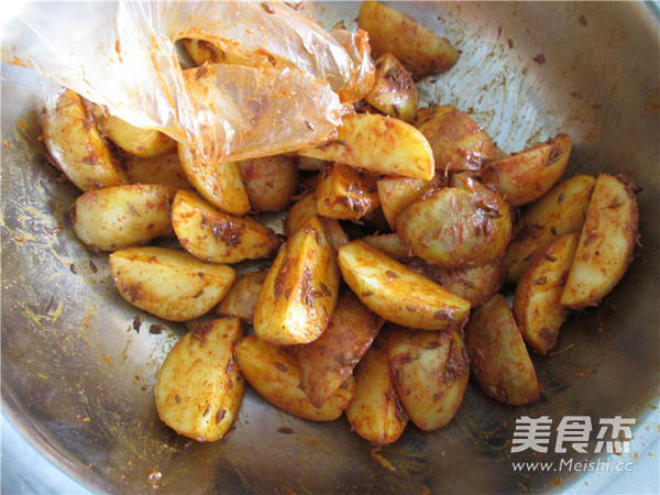Baked Potato Wedges recipe