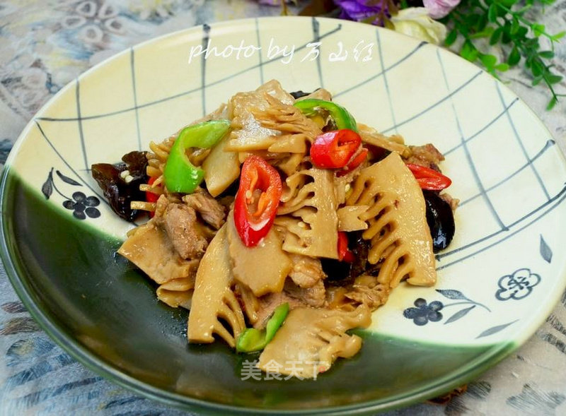 Roasted Yellow Bamboo Shoots