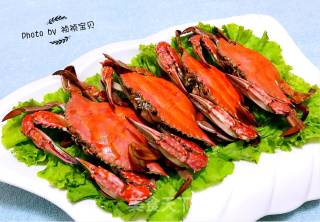 Steamed Flying Crab recipe