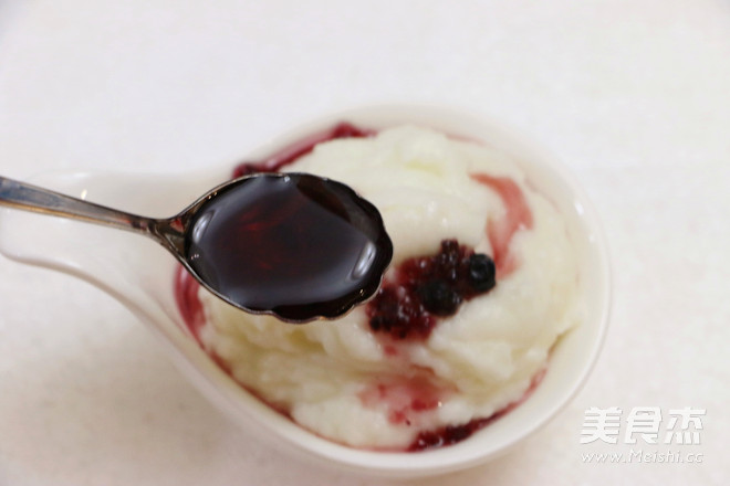 Blueberry Yam Puree recipe