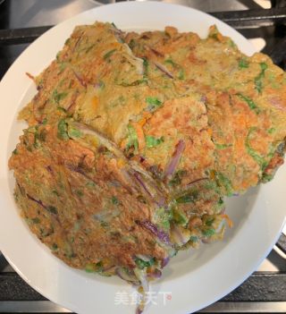 Simple Vegetable Pancake recipe