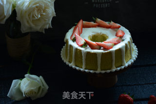 #the 4th Baking Contest and is Love to Eat Festival #spinach Chiffon recipe