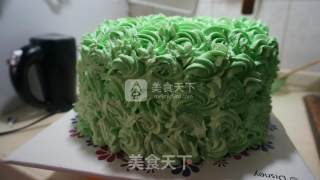 Sponge Decorated Cake recipe