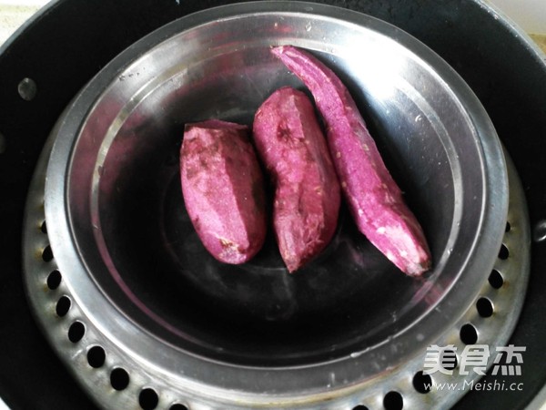 Sweet Purple Sweet Potato Tuan Tuan recipe