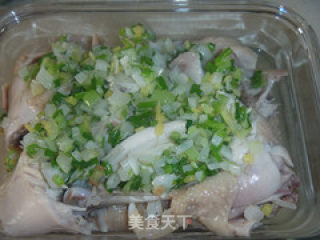 【light and Good Taste】——chopped Chicken with Scallion Oil recipe