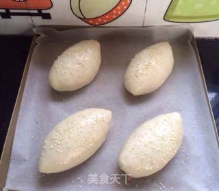 #四session Baking Contest and It's Love to Eat Festival#salad Sauce Pork Floss Bun recipe