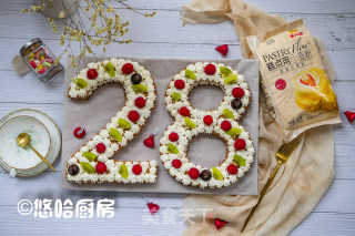 Number Birthday Cake recipe