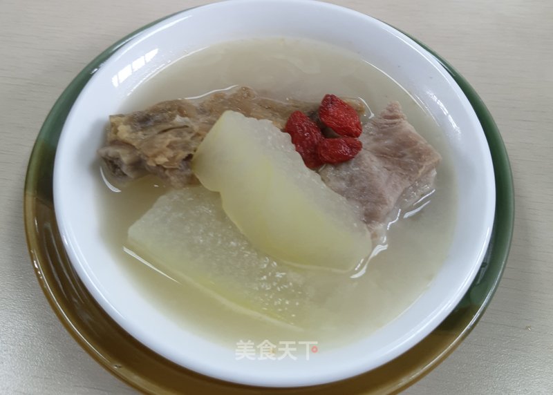 Salty Bone Winter Melon Soup recipe
